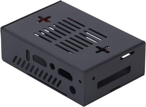 Sanpyl Single Board Computer Case, Zinc Alloy Single Board Computer Metal Cooling Case with Fan for Replacement in Saudi Arabia