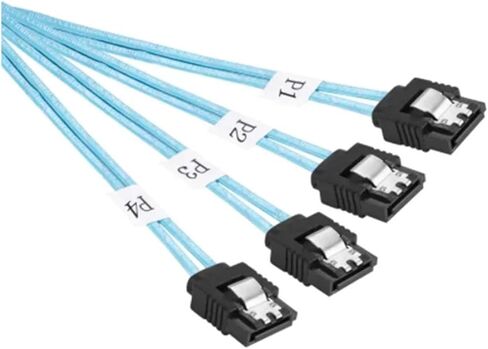 S/AS 3.0 S/AS 26Pin SFF-8088 MALE TO 4 SATA 7PIN 7PIN DISK DISK SPILITER COLL in Saudi Arabia