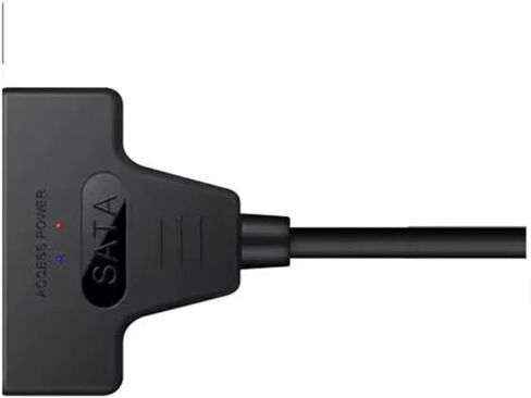 SATA إلى USB 3.0/2.0 سلك يصل إلى 6 جيجابت في الثانية لمدة 2.5 بوصة محرك الأقراص الصلبة الخارجي SSD SATA 3 22 دبوس محول (USB 2.0) in Saudi Arabia