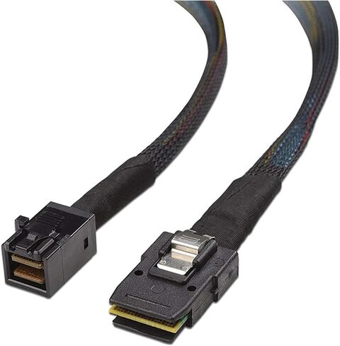 S/As HD Cord SFF-8643 ، SFF-8087 12 جيجابت في الثانية نقل البيانات لوحدة التحكم في خادم اللوحة الأم إلى الطائرة الخلفية (1M ، SFF 8087 إلى 8087) in Kuwait