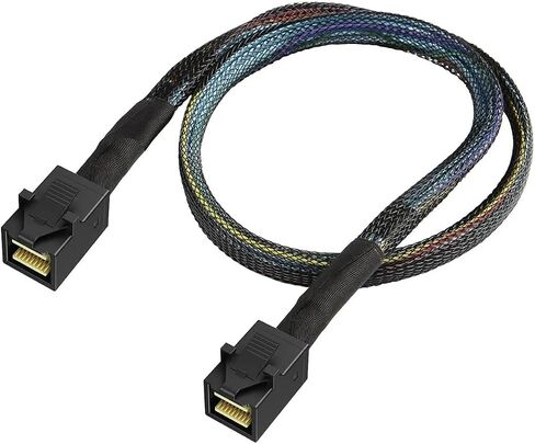 S/As HD Cord SFF-8643 ، SFF-8087 12 جيجابت في الثانية نقل البيانات لوحدة التحكم في خادم اللوحة الأم إلى الطائرة الخلفية (1M ، SFF 8087 إلى 8087) in Kuwait
