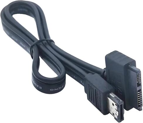 يتم استخدام محرك أقراص ضوئي بحجم 50 سم سليم ساتا 13Pin إلى سلك ESATA في SATA2.5/3.5 بوصة إلى أجهزة الكمبيوتر وما إلى ذلك. in Kuwait