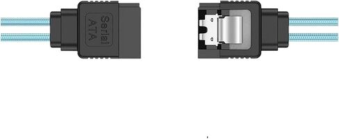 كابلات SATA رقيقة 0.5m SATA 12GBPS ، كابل SATD STA مستقيم ، كابل SATA المرن لـ SSD ، HDD ، CD ، DVD محركات أقراص DVD in Kuwait