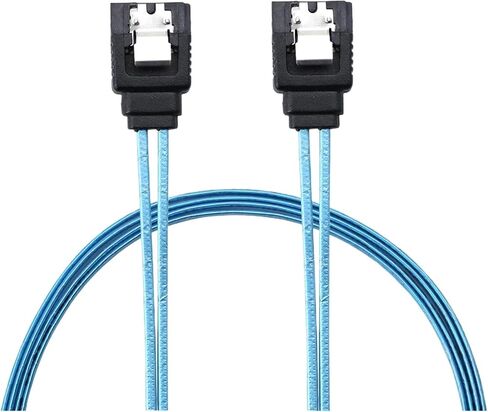 كابلات SATA رقيقة 0.5m SATA 12GBPS ، كابل SATD STA مستقيم ، كابل SATA المرن لـ SSD ، HDD ، CD ، DVD محركات أقراص DVD in Kuwait