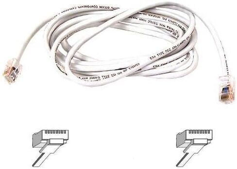 كابل Belkin CAT6 (A3L980-10-WHT-S) in Kuwait