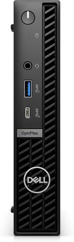 Dell Optiplex 7020 Micro Form Form Factor Computer ، Intel Hexa-Core I5-12500T ، 6 نوى ، حتى 4.40 جيجا هرتز ، 64 جيجا بايت DDR5 RAM ، 4TB PCIE SSD ، RJ-45 Ethernet ، HDMI ، DP ، WIFI 6E ، Windows 11 Pro in Kuwait