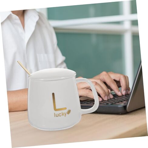 USB Coffee Cup Warmer for Home Ceramic Heating Plate Thermostatic Mug for Milk for Babies and Boys and Girls Electric Beverage Warmer 1 Set in Kuwait