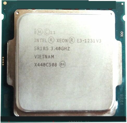 CPU Xeon E3-1231V3 Processor 3.40GHz 8M 80W Quad-Core E3 1231V3 LGA1150 E3-1231 V3 1231 in Saudi Arabia
