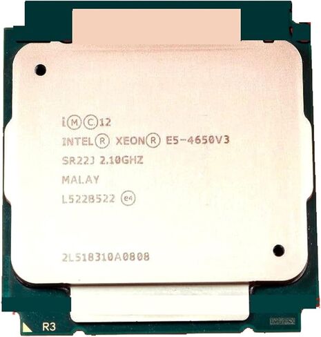 Xeon CPU E5-4650V3 2.10GHz 12-CORES 30M LGA2011-3 E5-4650 V3 Processor E5 4650V3 4650 in Saudi Arabia