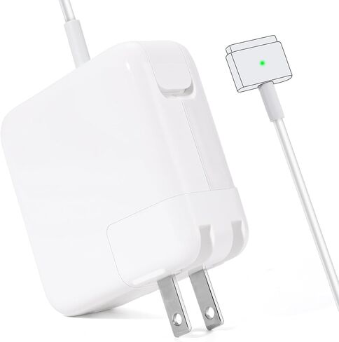 45W شاحن الكمبيوتر المحمول لـ 45W MAG2 T-TIP LAPTOP ADAPTER متوافق مع الهواء المحمول 11 بوصة و 13 بوصة من 2012 إلى 2017.A1365 .A1369. A1370. A1304.A1237.A1244 .A1374. A1377. A1204 in Kuwait