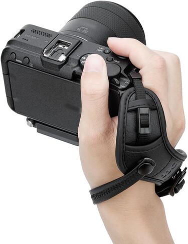 JJC Mirrorless Camera Hand Strap Wrist Strap for Canon EOS R50 R50V R50 V R100 M50 Mark II M50, Nikon COOLPIX P6000 L840 L820 L810 B700 P530 P520 P100 & More Cameras, Red in Saudi Arabia