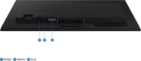 Samsung 24 "S3 (S30GD) IPS LED FHD 100Hz Monitor (HDMI ، D -SUB) - Black - LS24D300GANXZA (متجدد) in Kuwait