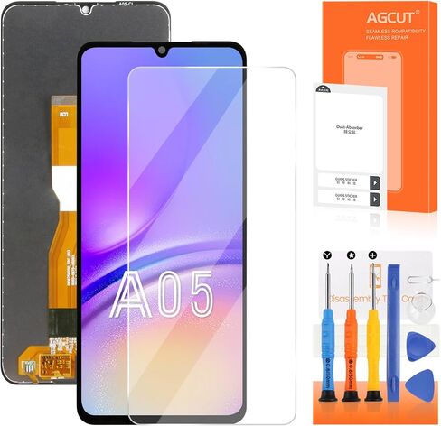 لاستبدال شاشة Samsung Galaxy A05 لـ Samsung A05 LCD Display SM-A055M A055F/DS LCD Touch Digitizer Assembly REARM in Saudi Arabia