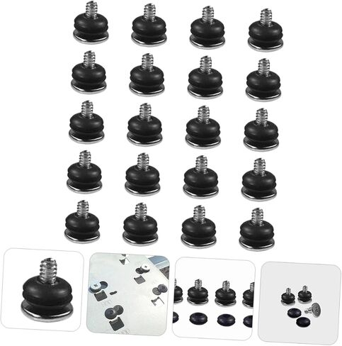 20Pcs Shockproof Hard Drive Mounting Screws with Ring for Easy Install and Case Screws for DIY Repair and Replacement in Saudi Arabia