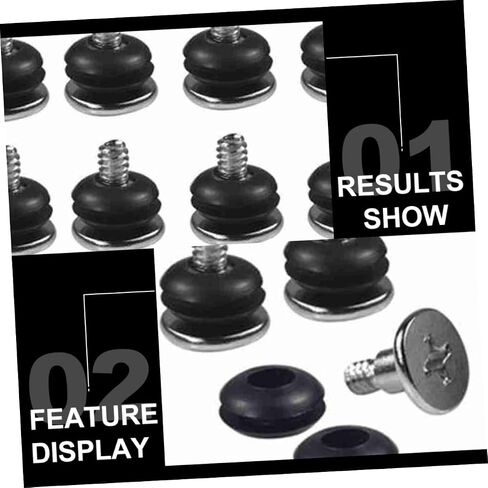 20Pcs Shockproof Hard Drive Mounting Screws with Ring for Easy Install and Case Screws for DIY Repair and Replacement in Saudi Arabia