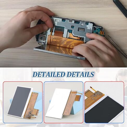 for PSP 1000 Screen Replacement for Sony PSP 1000 LCD Display Touch Screen Digitizer Assembly Replacement with Tools(Black in Saudi Arabia