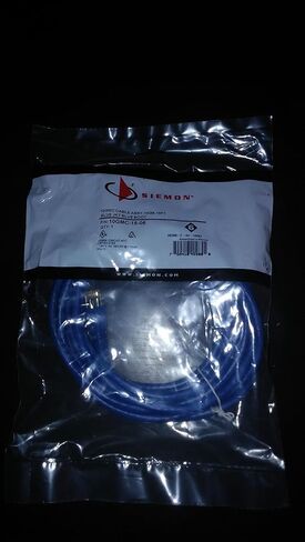 10GMC Cable Assy ، 10g6 ، 15ft Blue JKT Blue Boot in Kuwait