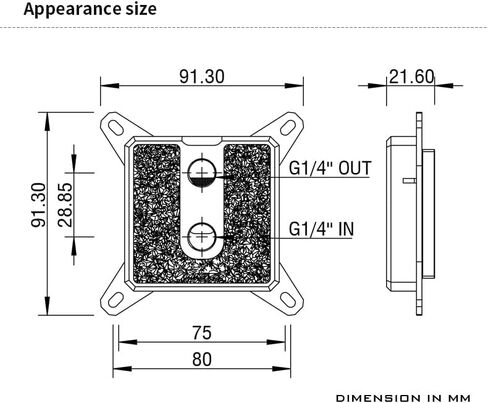 BARROW LTIFHY-04I CPU BLOCK FOR INTEL I3 I5 I7 I9 LGA 1700 1200 1156 1155 1151 1150 COPPER WATERBOCK مع LRC 2.0 5V 3PIN ARGB LED and ADAPTER in Kuwait