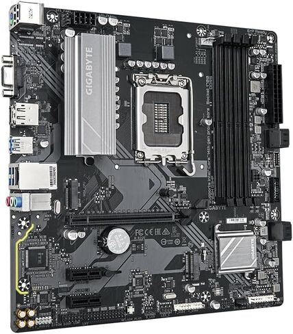 GIGABYTE B760M D3HP اللوحة الأم - الجيل الرابع عشر معالجات Intel Core ، 4+1+1 مرحلة VRM ، حتى 5600 ميجا هرتز DDR5 ، 2XPCIE 4.0 M.2 ، GBE LAN ، USB 3.2 GEN 1 in Saudi Arabia