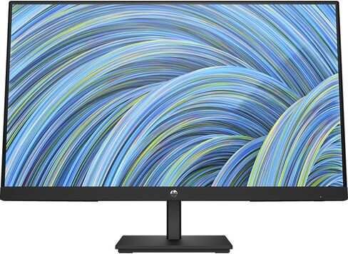 HP V24V G5 24 "FHD 16: 9 5Ms 75Hz Freesync LCD Monitor ، حزمة 65P62AA Black مع Deco Gear 2x 6ft 4K HDMI 2.0 Cable & Deco Gear CPS Pack 26 Month Pack (Beach-CPS-26M50) in Kuwait