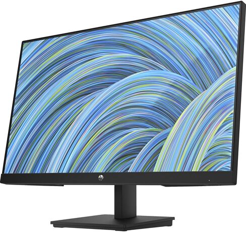 HP V24V G5 24 "FHD 16: 9 5Ms 75Hz Freesync LCD Monitor ، حزمة 65P62AA Black مع Deco Gear 2x 6ft 4K HDMI 2.0 Cable & Deco Gear CPS Pack 26 Month Pack (Beach-CPS-26M50) in Kuwait