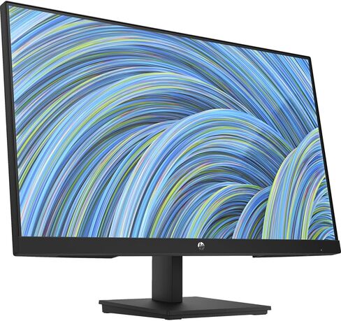 HP V24V G5 24 "FHD 16: 9 5Ms 75Hz Freesync LCD Monitor ، حزمة 65P62AA Black مع Deco Gear 2x 6ft 4K HDMI 2.0 Cable & Deco Gear CPS Pack 26 Month Pack (Beach-CPS-26M50) in Kuwait
