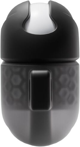 حالة مقاومة للماء لـ AirPods Pro و Airpods Pro 2 Wireless و USB-C شحنها ، وتصميم قطعة واحدة ، وحماية عالية من الإسقاط مع Carabiner (Orange+White) in Saudi Arabia