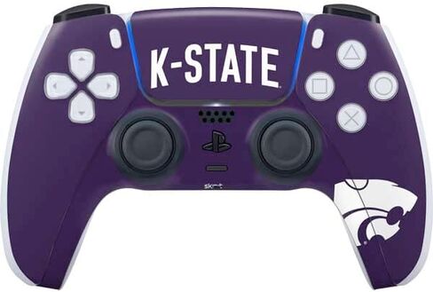 Skinit Skinit Gaming Gaming Skiner مع وحدة تحكم PS5 - تصميم جامعة ولاية كانساس المرخصة رسميًا K. in Saudi Arabia