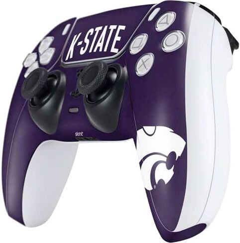 Skinit Skinit Gaming Gaming Skiner مع وحدة تحكم PS5 - تصميم جامعة ولاية كانساس المرخصة رسميًا K. in Saudi Arabia