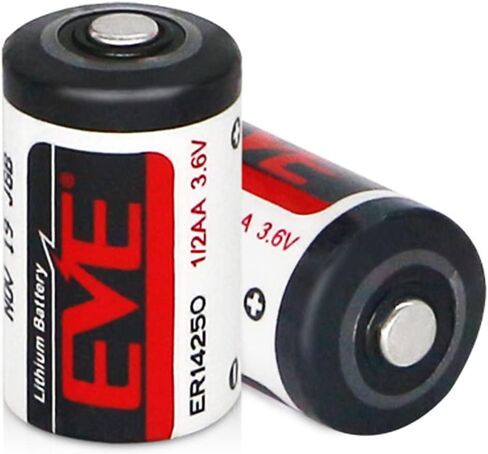 50 حزمة ER14250 1/2AA 3.6V بطارية الليثيوم 1200 مللي أمبير في كل من أطواق الكلاب ، ومراقبة حركة الطفل وأكثر من ذلك (غير قابلة للتشغيل) in Kuwait
