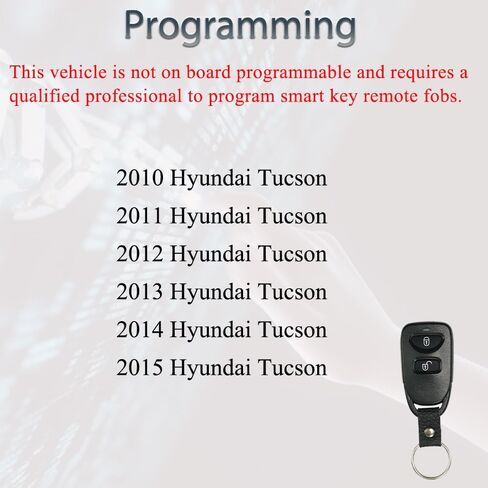 نوبات استبدال المفتاح FOB لـ Hyundai Tucson 2010 2011 2012 2013 2015 2015 دخول مفتاح التحكم عن بُعد معرف FCC: OSLOKA-850T 95430-2S200 95430-2S201 in Kuwait