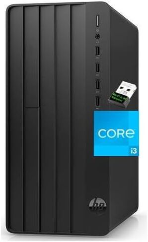 HP 290 G9 Pro Tower Desktop ، Intel Core I3-13100 (Beats I5-12400-T) ، RAM 16GB ، 1TB NVME SSD ، HDMI ، VGA ، WI-FI ، Bluetooth ، Windows 11 Pro ، Computer in Kuwait
