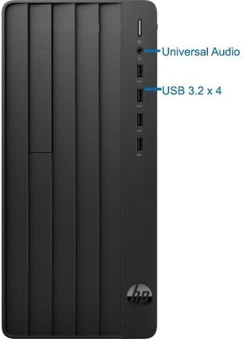 HP 290 G9 Pro Tower Desktop ، Intel Core I3-13100 (Beats I5-12400-T) ، RAM 16GB ، 1TB NVME SSD ، HDMI ، VGA ، WI-FI ، Bluetooth ، Windows 11 Pro ، Computer in Kuwait