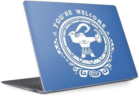 Skinit Decal Laptop Skin Compatible with Surface Laptop 2 - Officially Licensed Disney Princess Moana with Pua and Heihei Design in Saudi Arabia