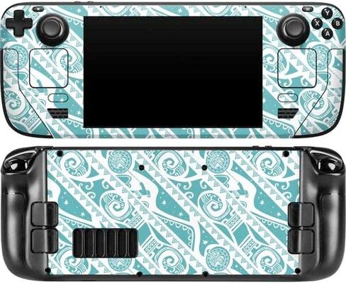 ألعاب Skinit Scenit Maming Skin متوافقة مع كمبيوتر ألعاب Steam Deck المحمولة - Princess Moana المرخصة رسميًا مع تصميم Pua و Heihei in Saudi Arabia