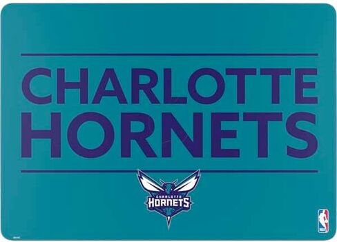 Skinit Skinit Lastop Skin Compatible مع MacBook Air 13in M4 (2025) - تصميم NBA Charlotte Hornets الكلاسيكيات الصلب المرخص رسميًا in Kuwait