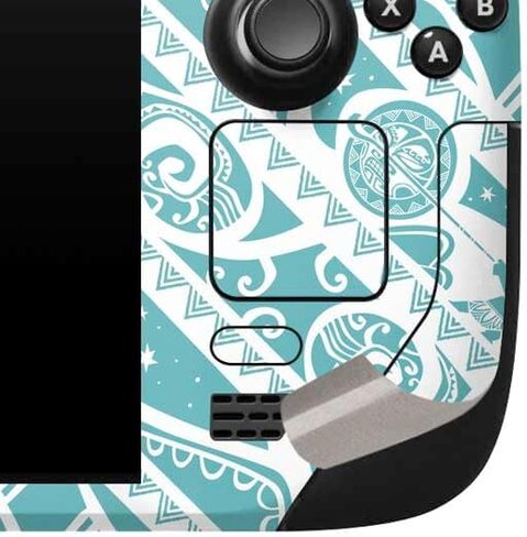 ألعاب Skinit Scenit Maming Skin متوافقة مع كمبيوتر ألعاب Steam Deck المحمولة - Princess Moana المرخصة رسميًا مع تصميم Pua و Heihei in Saudi Arabia