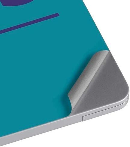 Skinit Skinit Lastop Skin Compatible مع MacBook Air 13in M4 (2025) - تصميم NBA Charlotte Hornets الكلاسيكيات الصلب المرخص رسميًا in Kuwait