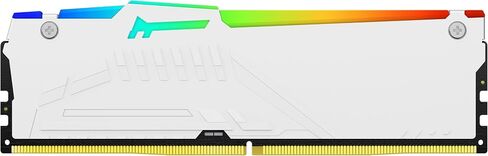 Kingston Fury Beast White RGB 16GB 6000MT/s DDR5 CL30 DIMM Desktop Gaming Memory Single Module AMD Expo/Intel XMP - KF560C30BWEA-16 in Saudi Arabia