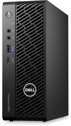 Dell Precision 3260 Screpact Workstation Desktop (2022) | Core I9-12900 - 512GB SSD + 256GB SSD DRIVE - 64GB RAM | 16 نوى @ 5.1 جيجاهرتز وين 11 Pro Black (متجدد) in Kuwait