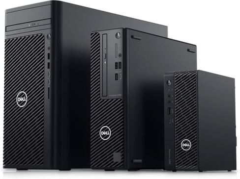 Dell Precision 3260 Screpact Workstation Desktop (2022) | Core I9-12900 - 512GB SSD + 256GB SSD DRIVE - 64GB RAM | 16 نوى @ 5.1 جيجاهرتز وين 11 Pro Black (متجدد) in Kuwait