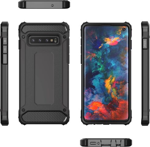 حالة الهاتف ASUWISH لـ Samsung Galaxy S10 Plus مع غطاء واقي الشاشة الزجاجي المقسى وملحقات الخلايا النحيفة الواقية GLAXAY S10+ GALAXIES S10PLUS 10S EDGE S 10 in Kuwait