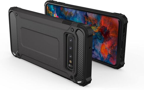 حالة الهاتف ASUWISH لـ Samsung Galaxy S10 Plus مع غطاء واقي الشاشة الزجاجي المقسى وملحقات الخلايا النحيفة الواقية GLAXAY S10+ GALAXIES S10PLUS 10S EDGE S 10 in Kuwait