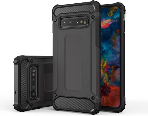 حالة الهاتف ASUWISH لـ Samsung Galaxy S10 Plus مع غطاء واقي الشاشة الزجاجي المقسى وملحقات الخلايا النحيفة الواقية GLAXAY S10+ GALAXIES S10PLUS 10S EDGE S 10 in Kuwait