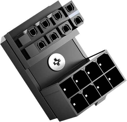 ATX 8PIN 180 درجة GPU GPU CARDAL CARDAL ADAPTER ATX 180 درجة محول الطاقة ATX ATX (STD) in Saudi Arabia