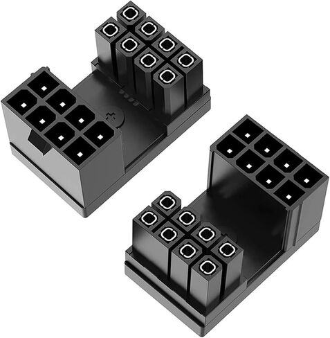 ATX 8PIN 180 درجة GPU GPU CARDAL CARDAL ADAPTER ATX 180 درجة محول الطاقة ATX ATX (STD) in Saudi Arabia