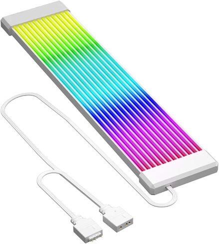 RGB L/E/D Light Strip Bar Bar Cover للاطلاع على كابلات بطاقة Video GPU GPU ATX 24PIN ATX 24PIN in Saudi Arabia