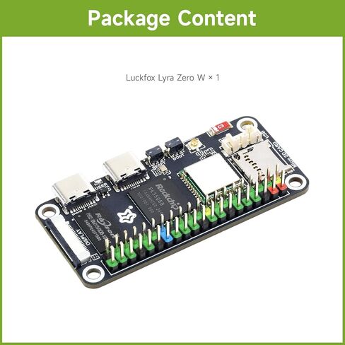 Waveshare Luckfox Lyra Zero W Micro Linux Development Board على أساس رقاقة RK3506B ، المدمجة مع معالجات القشرة ذات الذراع الثلاثي والذراع والذراع معالجات Cortex-M0 in Saudi Arabia