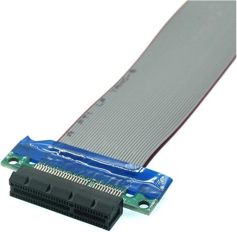 4 X to 4 X Slot Riser Card Extender Ribbon Adapter PCI Extension Relocate Cable for Graphics Card in Saudi Arabia