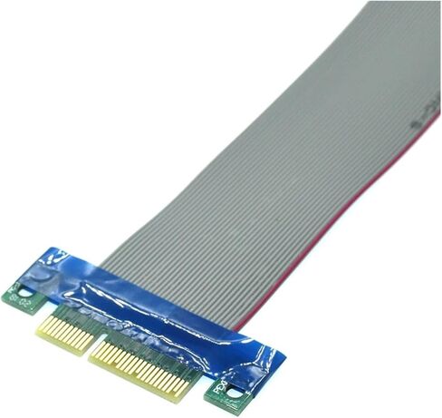 4 X to 4 X Slot Riser Card Extender Ribbon Adapter PCI Extension Relocate Cable for Graphics Card in Saudi Arabia